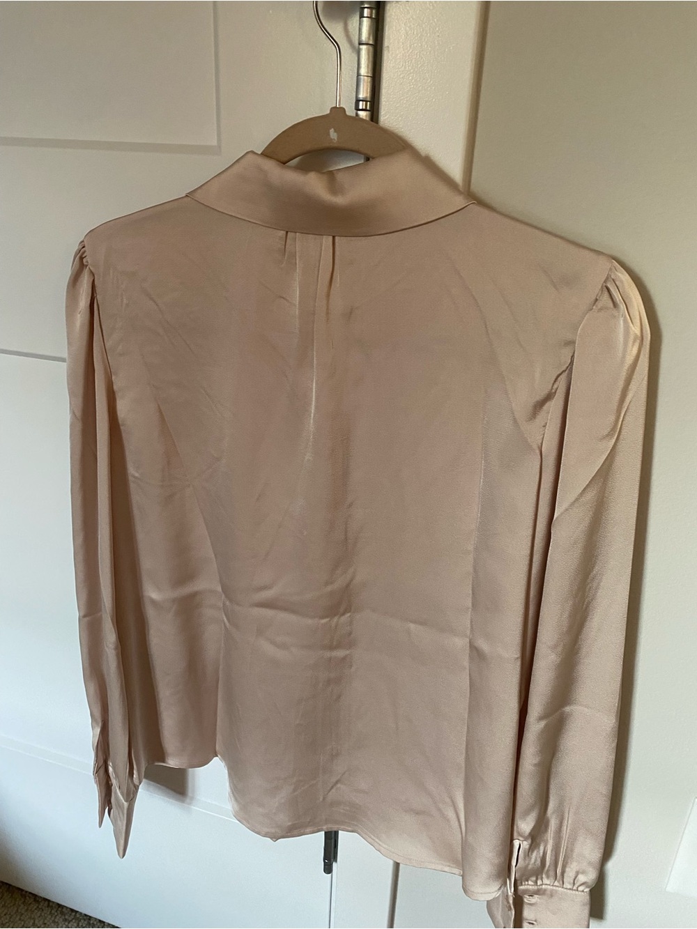 Philosophy woman’s Silk Blouse in Light Champagne 🥂 🍾 🌟 - Picture 4 of 4